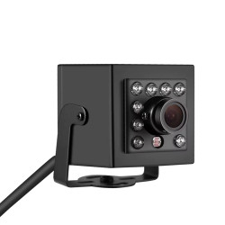 Mini 5MP IP Camera 2880x1616 3.7mm PoE ONVIF 940nm IR LEDs for Vehicle Truck Tractor Bus Hidden ACTii AC3522