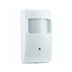 Versteckte kleine IP-Kamera im PIR-Bewegungsmelder 1/3 CMOS 5MP 2880x1620 H.265 PoE IR LED 18X 940nm ACTii AC6562