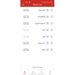 Схаваная малая IP-камера ў PIR-дэтэктары датчыка руху 1/3 CMOS 5MP 2880x1620 H.265 PoE IR LED 18X 940nm ACTii AC6562