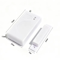 Sensore magnetico wireless per porte e finestre 433MHz ACTii AC1796