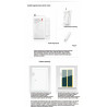 Sensore magnetico wireless per porte e finestre 433MHz ACTii AC1796