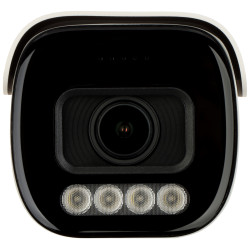 Telecamera IP 8Mpx 4K Full-Color Motozoom Obiettivo 2.7-13.5mm IR 50m Microfono SD IVS AI PoE Metallo IP67 Esterna APTI APTI-AI8