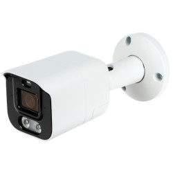 Aktivno odvraćanje 4K Ultra HD IP 8MP 2.8mm Sony Starvis senzor IR 40m LED 30m SD Audio PoE IVS APTI APTI-AI808C2IW-28AD