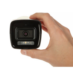 6Mpx Smart Hybrid Light IP Camera IR LED Illuminator WDR Outdoor Monitoring IP67 Microphone PoE Hikvision DS-2CD1061G2-LIU(2.8MM