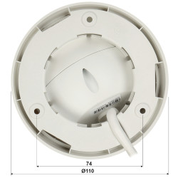 IP kamera Smart Hybrid Light 1080p IR LED 30m IP67 Full HD PoE mikrofons cilvēku un transportlīdzekļu detekcija WDR 3D-DNR ROI H