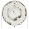 מצלמת IP Smart Hybrid Light 1080p IR LED 30m IP67 Full HD PoE מיקרופון זיהוי אנשים ורכבים WDR 3D-DNR ROI Hikvision DS-2CD1323G2-