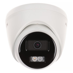 6 MP IP 카메라 스마트 하이브리드 라이트 IR LED 40m WDR 오디오 마이크 IP67 인체 감지 효과적인 모니터링 Hikvision DS-2CD1361G2-LIU(2.8MM)/PL