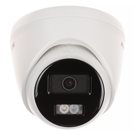 Caméra IP 6 Mpx Smart Hybrid Light IR LED 40m WDR Audio Microphone IP67 Détection Humaine Surveillance Efficace Hikvision DS-2CD