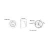 IPカメラ 6 Mpx Smart Hybrid Light IR LED 40m WDR オーディオ マイク IP67 人体検知 効率的な監視 Hikvision DS-2CD1361G2-LIU(2.8MM)/PL