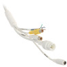 4MP 全彩 LED 变焦防暴半球型网络摄像机 IK10 IP67 WDR IVS 麦克风扬声器 DAHUA IPC-HDBW5449R1-ZE-LE