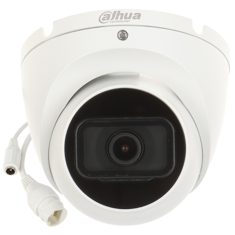 5Mpx 2.8mm IP 穹顶摄像机室外 IR30m WDR PoE IP67 闭路电视专业安防监控系统 DAHUA IPC-HDW1530T-0280B-S