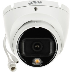 IP-камера Smart Dual Light 6 Мп 2.8 мм ІЧ-падсветка LED 30 м WDR мікрафон IP67 выяўленне людзей купальная DAHUA IPC-HDW1639T-A-I