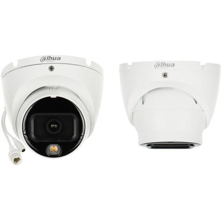 Smart Dual Light IP摄像机 8.3 Mpx 4K UHD 2.8 mm红外LED IP67音频麦克风室外 DAHUA IPC-HDW1839T-A-IL-0280B-S6