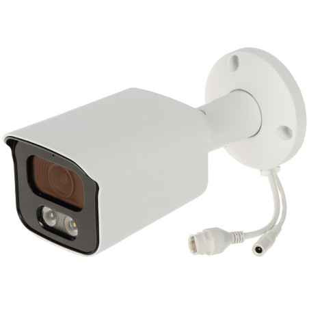 Câmera IP Full-Color Externa 4MPx 2.8mm WDR 140dB IVS SONY Starvis Áudio APTI APTI-AI402C3ISP-28W