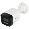 Cameră IP Smart Hybrid Light 6 Mpx Exterior de tip Tub cu Iluminator LED IR Microfon Difuzor PoE SD Hikvision DS-2CD1063G2-LIUF/