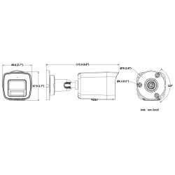 6 MPx IPカメラ ColorVu Smart Hybrid Light 2.8mm WDR PoE マイク内蔵 IP67 Hikvision DS-2CD1067G2H-LIU(2.8MM)PL