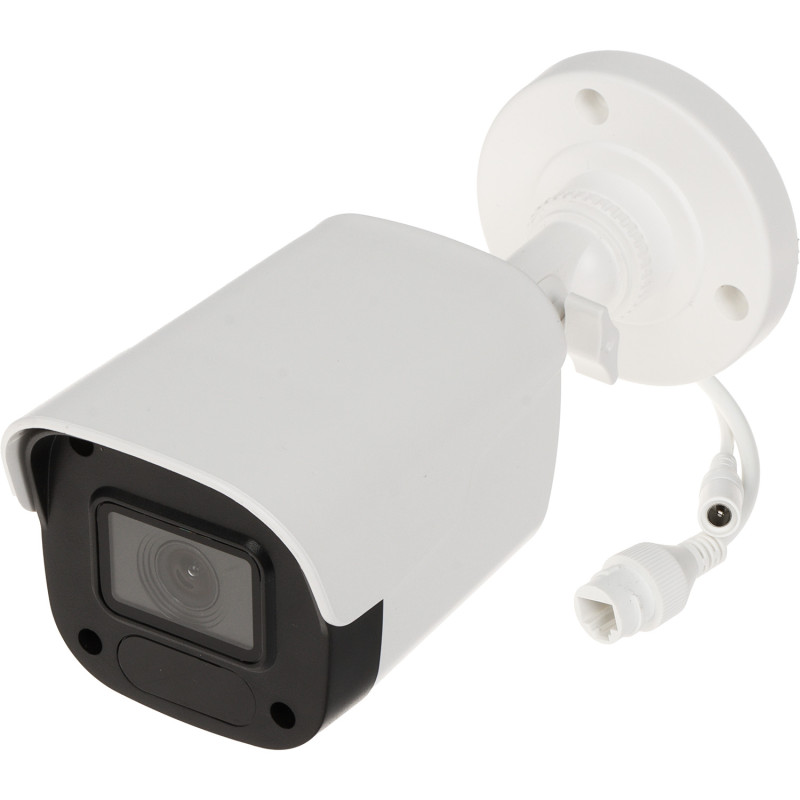 Cameră IP Tip Tub Exterior 4MPx 2.5K H.265 IR 25m Microfon Cloud P2P Onvif Vizualizare Telefon Cablu RJ45 APTI APTI-20PC2-36WP-E