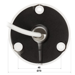 APTI 4MPx 2.5K 실외 불렛 IP 카메라 IR 25m 마이크 P2P 클라우드 온비프 RJ45 APTI APTI-20PC2-36WP-ECO