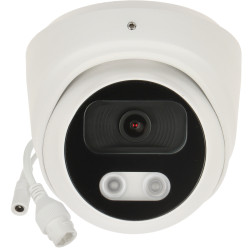 IP 모니터링 카메라 3Mpx 1296p 렌즈 2.8mm 광각 97도 IR 조명 20m 메탈 돔 하우징 PoE ONVIF APTI APTI-304V21-28WP