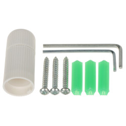 IP-kamera övervakning 3Mpx 1296p objektiv 2.8mm vidvinkel 97gr IR-strålkastare 20m metallhölje Dome PoE ONVIF APTI APTI-304V21-2