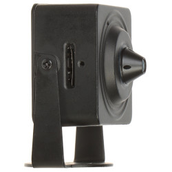 Pinhole IP-kamera 4 Mpx diskret mikrokamera 3.7mm lins dold övervakning PoE SD ljud APTI APTI-42MP-37