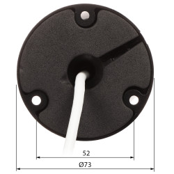 5 MP IP 摄像机 2.8 mm 25m IR H.265+ IVA WDR IP67 PoE 黑色室外 CCTV 监控系统 APTI APTI-AI508CA3-28WP-BLACK