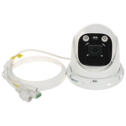 IPカメラ スマートデュアルイルミネーション アクティブ抑止 5Mpx 3.6mm 音声 IR LEDライト APTI APTI-AI508V3IW-36AD