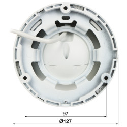 IP-kamera Smart Dual Illumination Active Deterrence 5Mpx 3.6mm Lyd LED-lys APTI APTI-AI508V3IW-36AD
