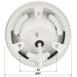 5MP 2.8mm CMOS Starvis Sony IP Camera IR 25m SD 1TB PoE IP67 AI Detection APTI APTI-AI508VA22-28WP