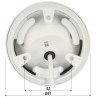 5MP IP Camera 2.8mm Sony Starvis CMOS IR 25m SD 1TB PoE IP67 AI Detection APTI APTI-AI508VA22-28WP