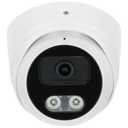 Câmara IP 5MP Smart Hybrid Light Full-Color PoE 2.8mm IP67 IR40m LED30m SONY Starvis Microfone Altifalante APTI APTI-AI509VAS3IL