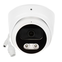 8Mpx 4K 2.8mm IR 30m WDR H.265+ IP67 금속 돔 AI 사람 차량 감지 마이크 IP 카메라 APTI APTI-AI811VA3IL-28W