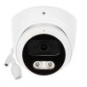 IPカメラ 8Mpx 4K 2.8mm IR 30m WDR H.265+ IP67 金属ドーム型 AI 人物車両検知 マイク内蔵 APTI APTI-AI811VA3IL-28W