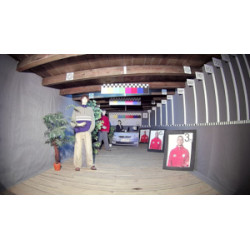 Càmera IP WiFi 4Mpx 2.8mm Interior WDR Ranura SD IVS Carcassa metàl·lica en miniatura BitVision P2P APTI APTI-RF42MA-28