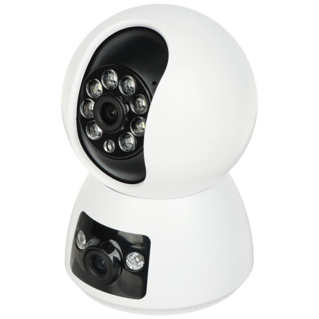 Подвійна IP Wi-Fi камера поворотна PTZ + фіксована Full HD 1080p Tuya Smart для дому APTI APTI-W21A1-TUYA