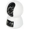 双镜头 Wi-Fi PTZ 旋转与固定式 IP 摄像机 Full HD 1080p Tuya Smart 家庭监控音频 P2P SD APTI APTI-W21A1-TUYA