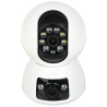 Двойна IP Wi-Fi камера PTZ въртяща се и фиксирана Full HD 1080p Tuya Smart за домашен мониторинг аудио P2P SD APTI APTI-W21A1-TU
