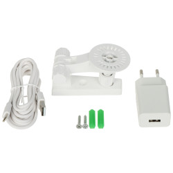 이중 IP Wi-Fi PTZ 회전 및 고정 Full HD 1080p Tuya Smart 홈 모니터링 오디오 P2P SD 카메라 APTI APTI-W21A1-TUYA