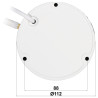 Full HD 1080p Wi-Fi IPカメラ 3.6mmレンズ Tuya Smart クラウド SD 双方向音声 P2P 金属製 屋外用 APTI APTI-W21D2-TUYA-V2