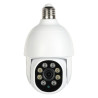 Tuya Smart 3Mpx WiFi IP 智能 PTZ 摄像机 E27 灯座红外夜视移动追踪音频 APTI APTI-W30S1-TUYA