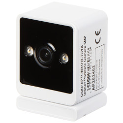 IP-камера Wi-Fi 3Mpx 3.6mm IR 30m White LED 30m Двухбаковая аўдыёсувязь Tuya Smart PUSH Дэтэкцыя руху APTI APTI-W31H2-TUYA