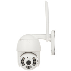 屋外用回転式IP WiFiカメラ 3Mpx 3.6mm Tuya Smart 動体検知 オーディオ サイレン APTI APTI-W31S2-TUYA