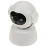 מצלמת IP פנימית מסתובבת Wi-Fi 3Mpx 3.6mm עם תאורת LED IR ושמע דו-כיווני ותמיכה ב-Tuya Smart APTI APTI-W35A-TUYA
