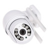 IP WiFi-камера Tuya Smart паваротная вулічная 4Mpx 1440p аўдыё сірэна IR LED дэтэкцыя руху доступ воблака P2P APTI APTI-W41S2-TU