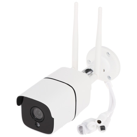 Tuya Smart 6MPx 6MP 실외 Wi-Fi IP 카메라 3.6mm 30m IR 금속 케이스 IP66 P2P 마이크 스피커 APTI APTI-W61C2-TUYA-V2