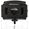 Κινητή κάμερα IP Full HD 1080p 2.1 Mpx Φακός 2.8mm Γωνία 93 Μοίρες IR 15m Συνδετήρας M12 IP67 Μεταλλικό περίβλημα AUTONE ATE-CAM