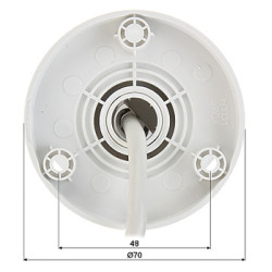 กล้อง IP ทรงกระบอก Full HD 2MP IR 30m เลนส์ 2.8mm IP67 ONVIF PoE ภายนอกอาคาร CCTV Hikvision DS-2CD1021-I(2.8MM)(