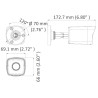 กล้อง IP ทรงกระบอก Full HD 2MP IR 30m เลนส์ 2.8mm IP67 ONVIF PoE ภายนอกอาคาร CCTV Hikvision DS-2CD1021-I(2.8MM)(