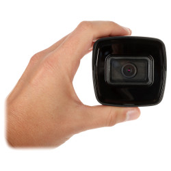 IP-камера 1080p Full HD Аб'ектыў 2.8mm ІЧ-выпраменьванне 30м H.265+ PoE IP67 Вонкавая цыліндрычная CCTV бяспека Hikvision DS-2CD