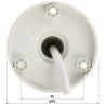 IP-камера 1080p Full HD Аб'ектыў 2.8mm ІЧ-выпраменьванне 30м H.265+ PoE IP67 Вонкавая цыліндрычная CCTV бяспека Hikvision DS-2CD